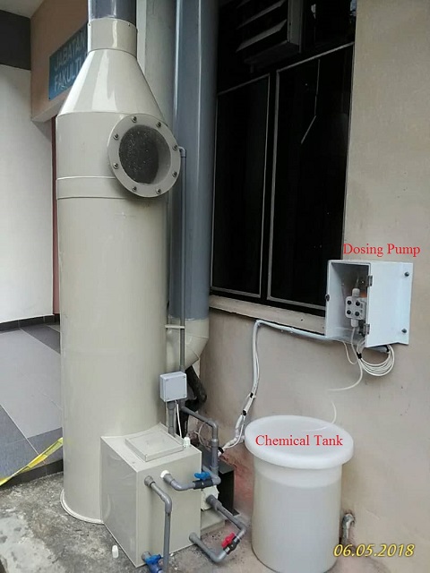 Scrubber At Site Dosing Pump