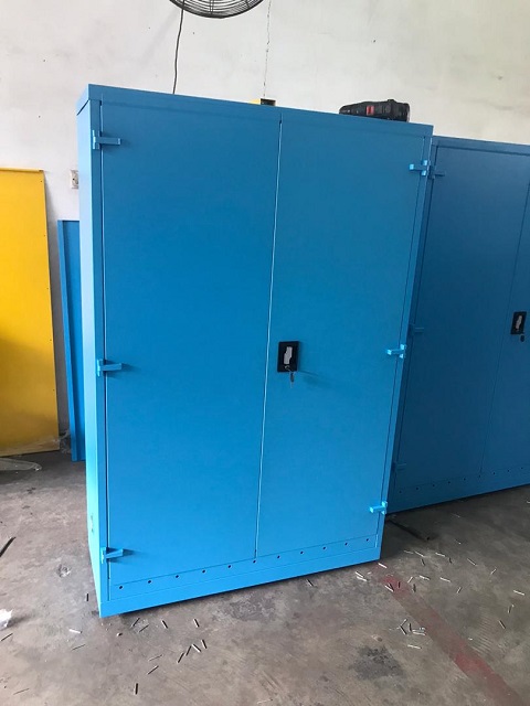 Corrosive Cabinet 1 Light Blue
