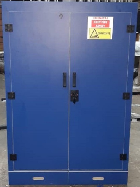 Corrosive Cabinet 3 Dark Blue