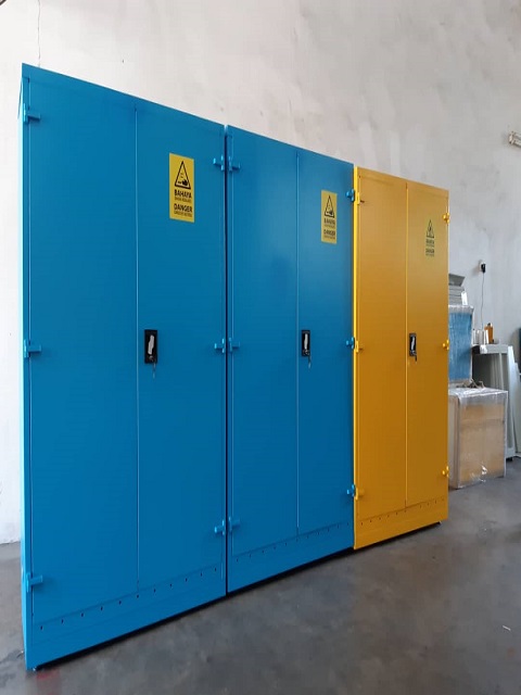 Corrosive Cabinet Blue