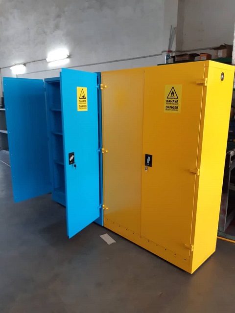 Flammable Storage Cabinet Yellow